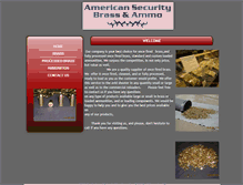 Tablet Screenshot of americansecuritybrass.com